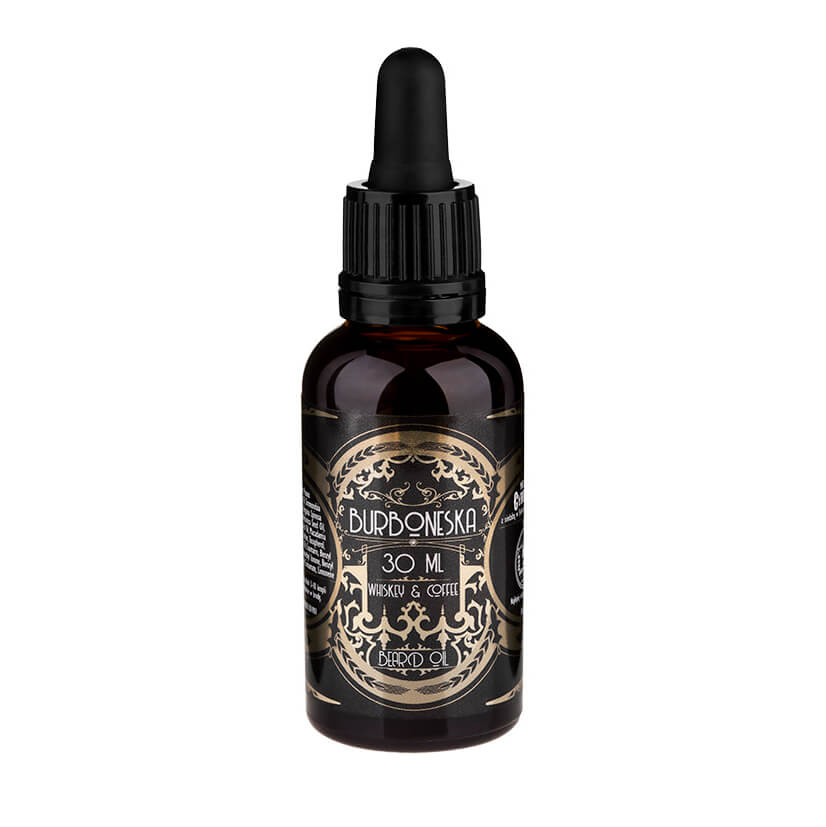 Cyrulicy Burboneska - olejek do brody o zapachu whiskey i kawy 30ml