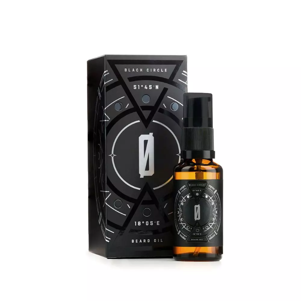 Horde Black Circle - olejek do brody o zapachu skóry i malin 30 ml